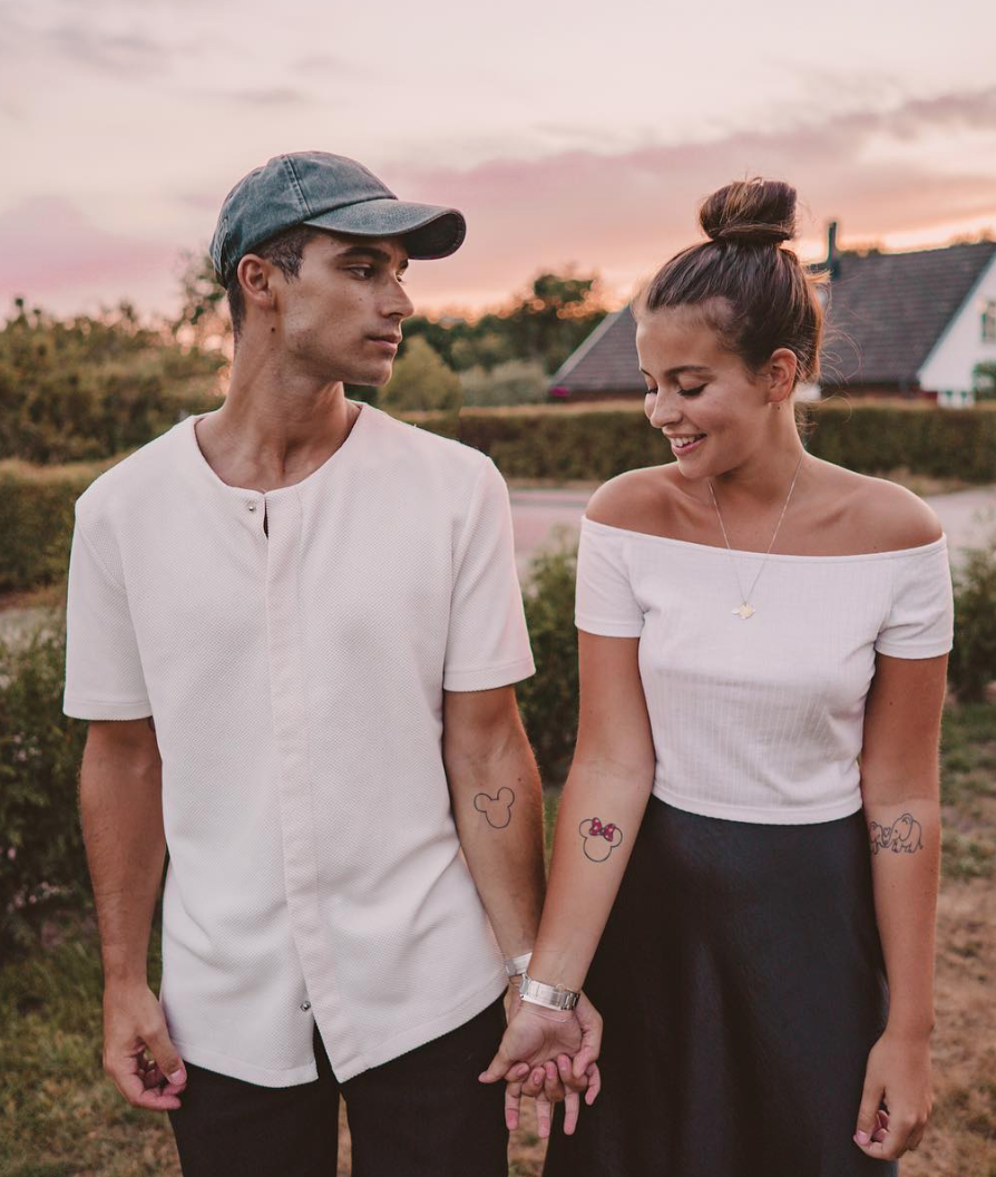 Eric Saade och Nicole Falciani Eric Saade och Nicole Falciani